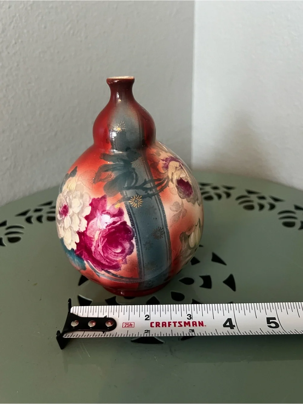 ANTIQUE ROYAL BONN VASE VICTORIAN PORCELAIN By FRANZ MEHLEM GERMANY